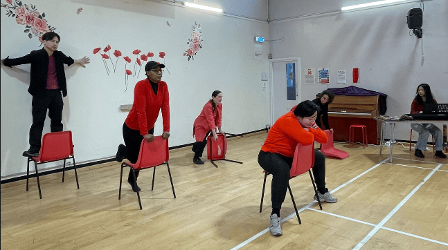 True heart theatre performing