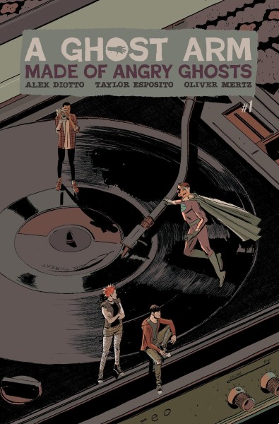 Cover of "A Ghost Arm Made of Angry Ghosts"