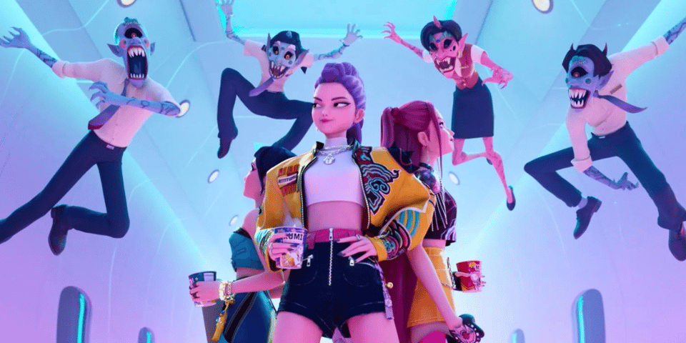 Some K-Pop stars get attacked by demons.