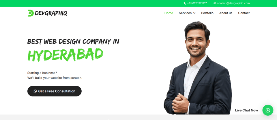 Devgraphiq Website