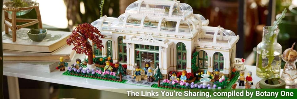 A Lego Botanical Garden