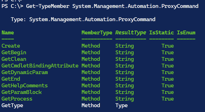 The ProxyCommand class