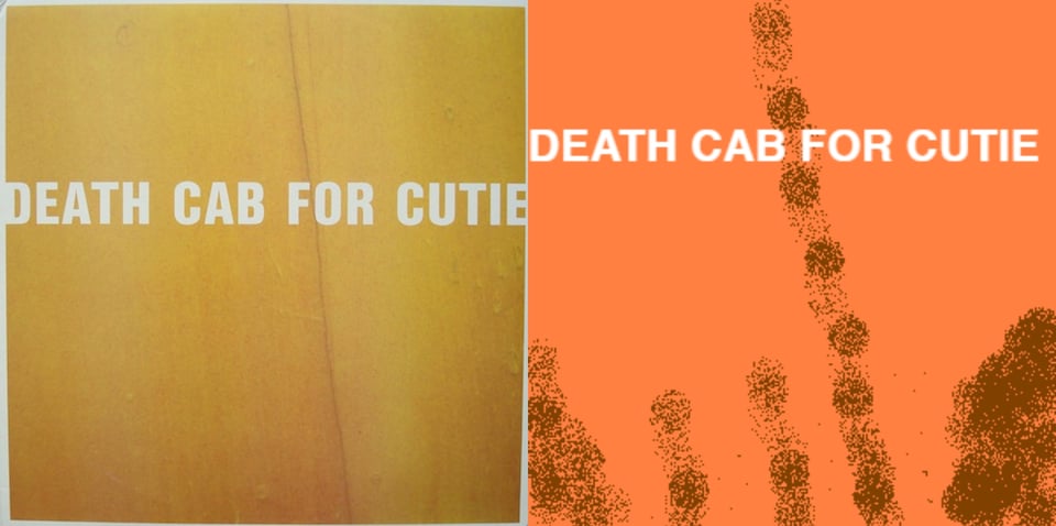 Extreme close-up photo of what I believe is a yellow-brown floorboard, or possibly a wall? There are drops of liquid on it, just barely discernible.