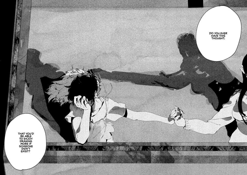 A screencap from the manga