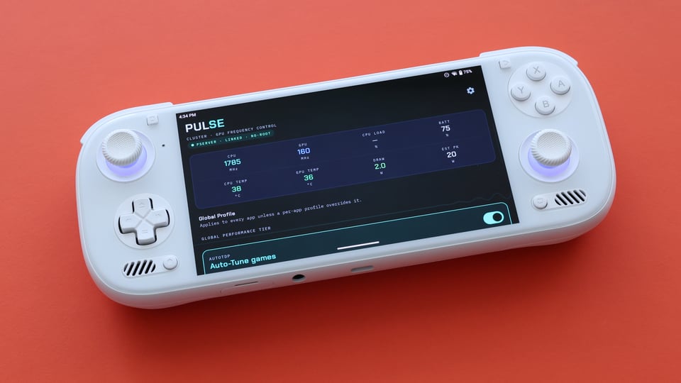 Odin 3 running Pulse