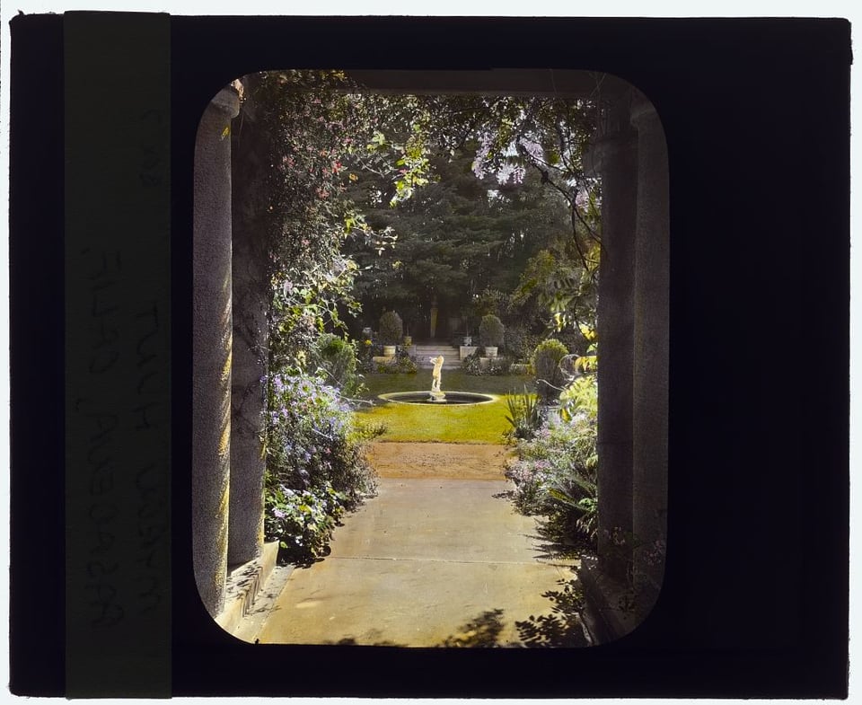 A secret garden, glimpsed from afar before the door shuts in your FACE!