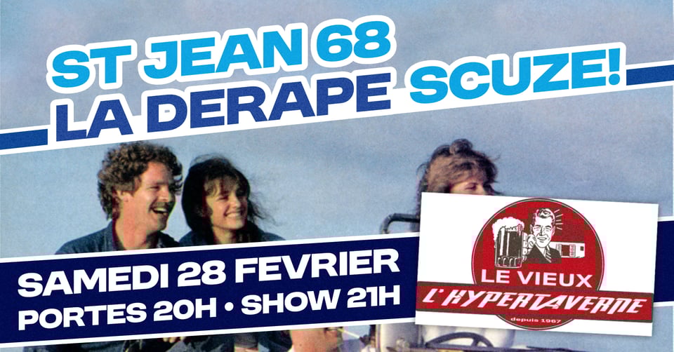 Le premier show de SCUZE! en dehors de Montréal