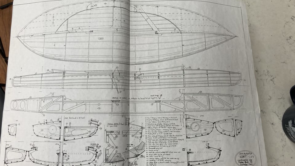 A set of line drawings for Scoot (85) by Fabian Bush