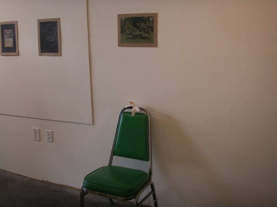 Work by Robin Milliken, the curator of "Respond to Tree" at Oakland's Confloptus.