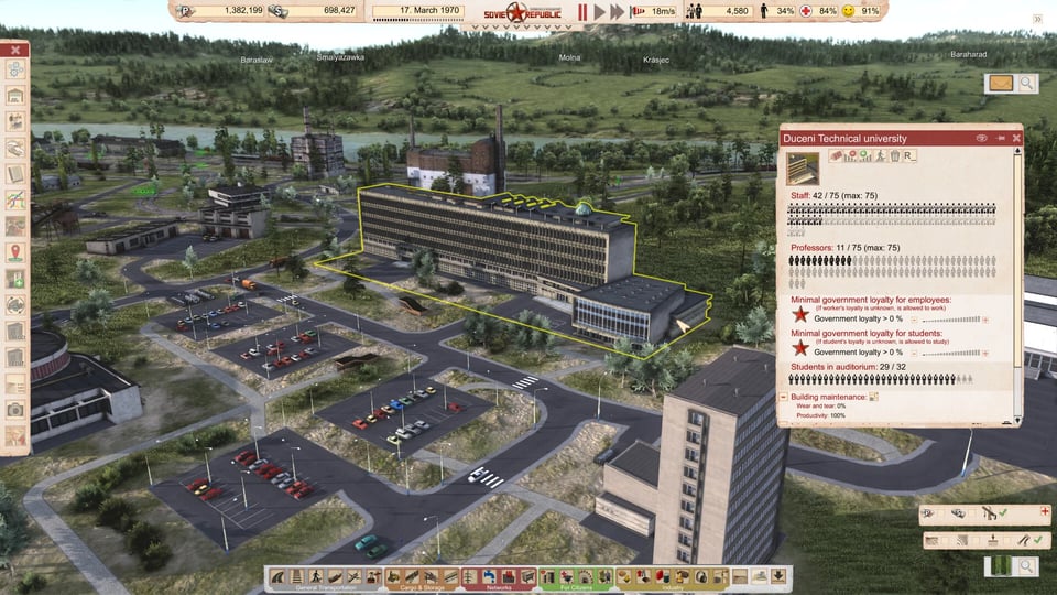 A screenshot of Workers & Resources: Soviet Republic