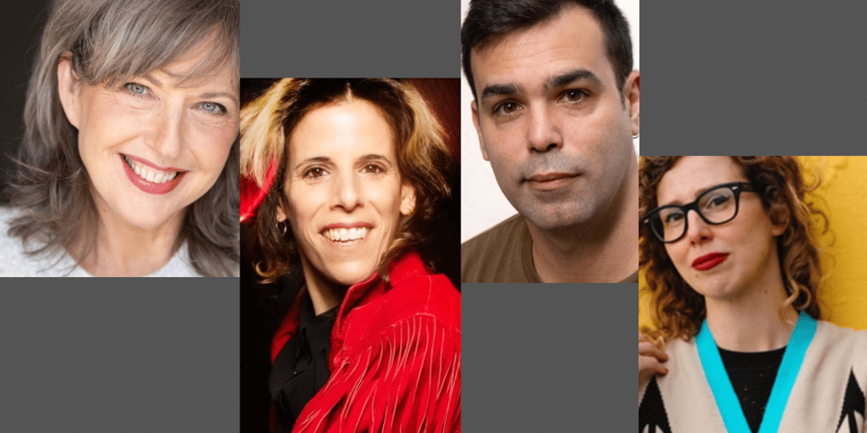 The beautiful faces of Patti, Inbal, Feña and Katy.