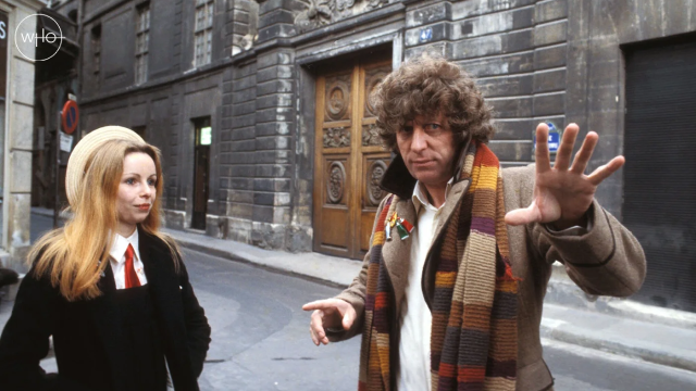 Romana and The Fourth Doctor.