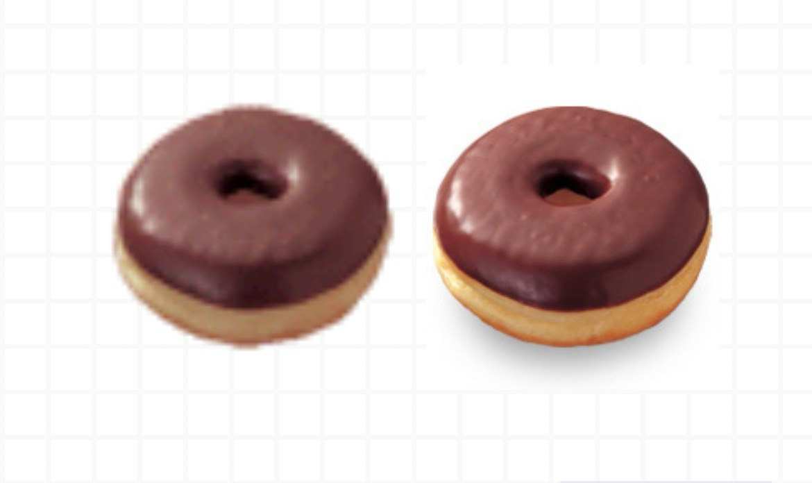 Is the donut from Super Smash Bros. Brawl from “Mister Donut”?