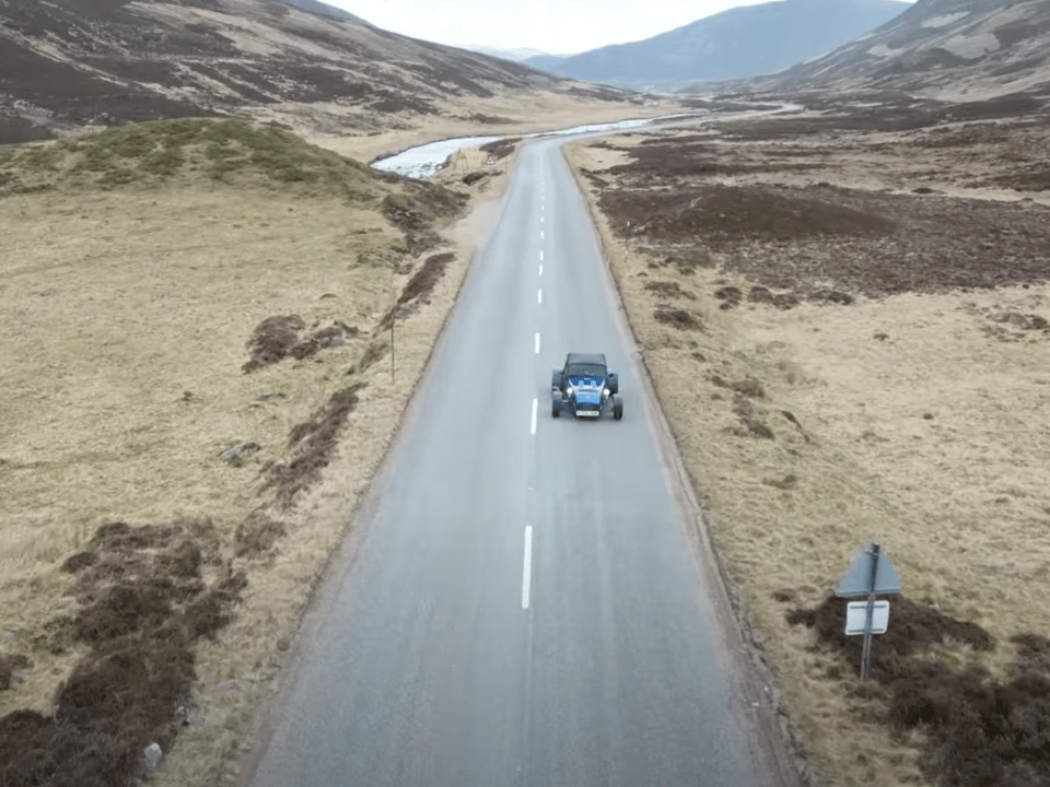 Sometimes collecting cars from afar isn't so bad