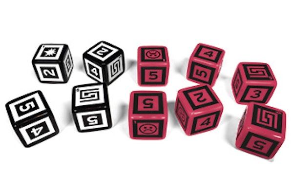 Attribute Dice and Gear Dice for the electric state ttrpg