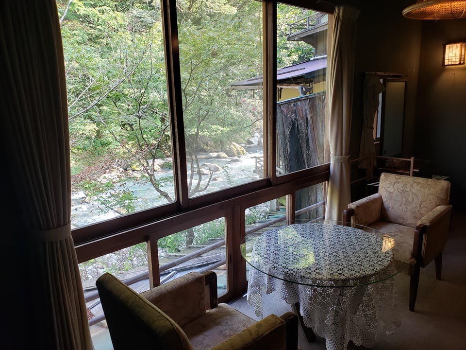 A view of the river from my room.
