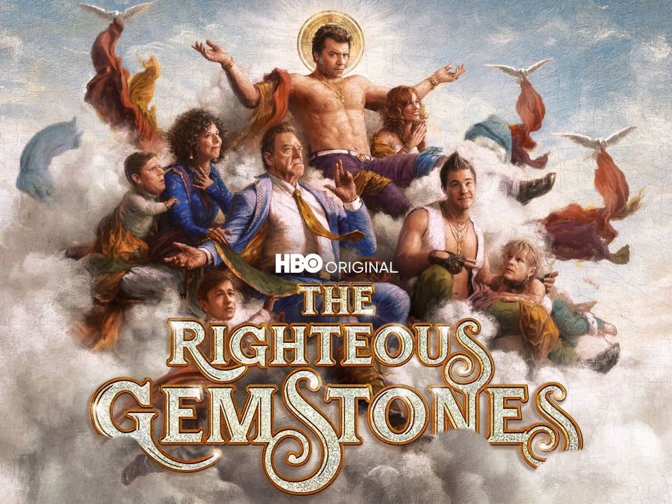Promotional graphic for the HBO original series The Righteous Gemstones.