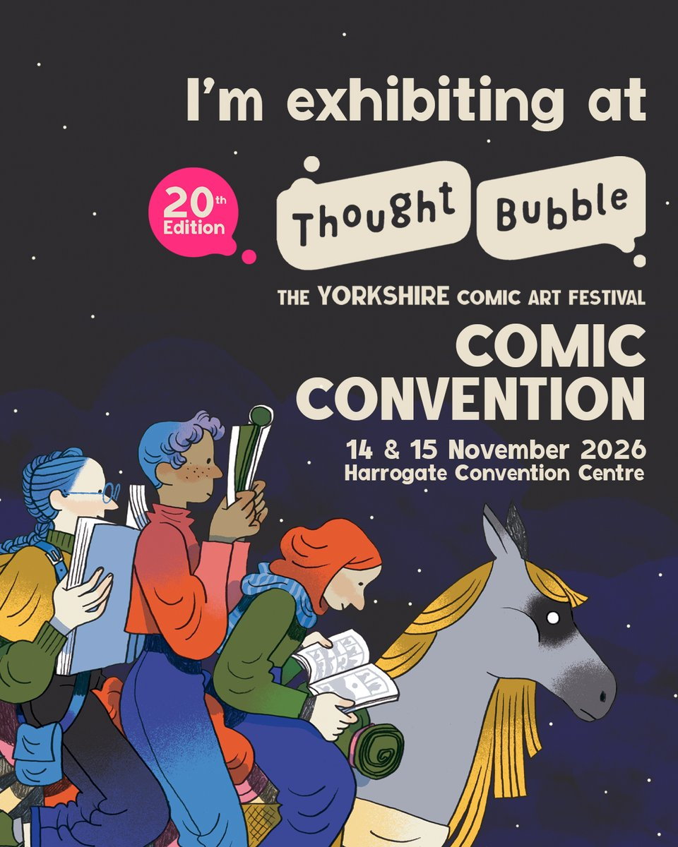 I'm exhibiting at Thought Bubble!