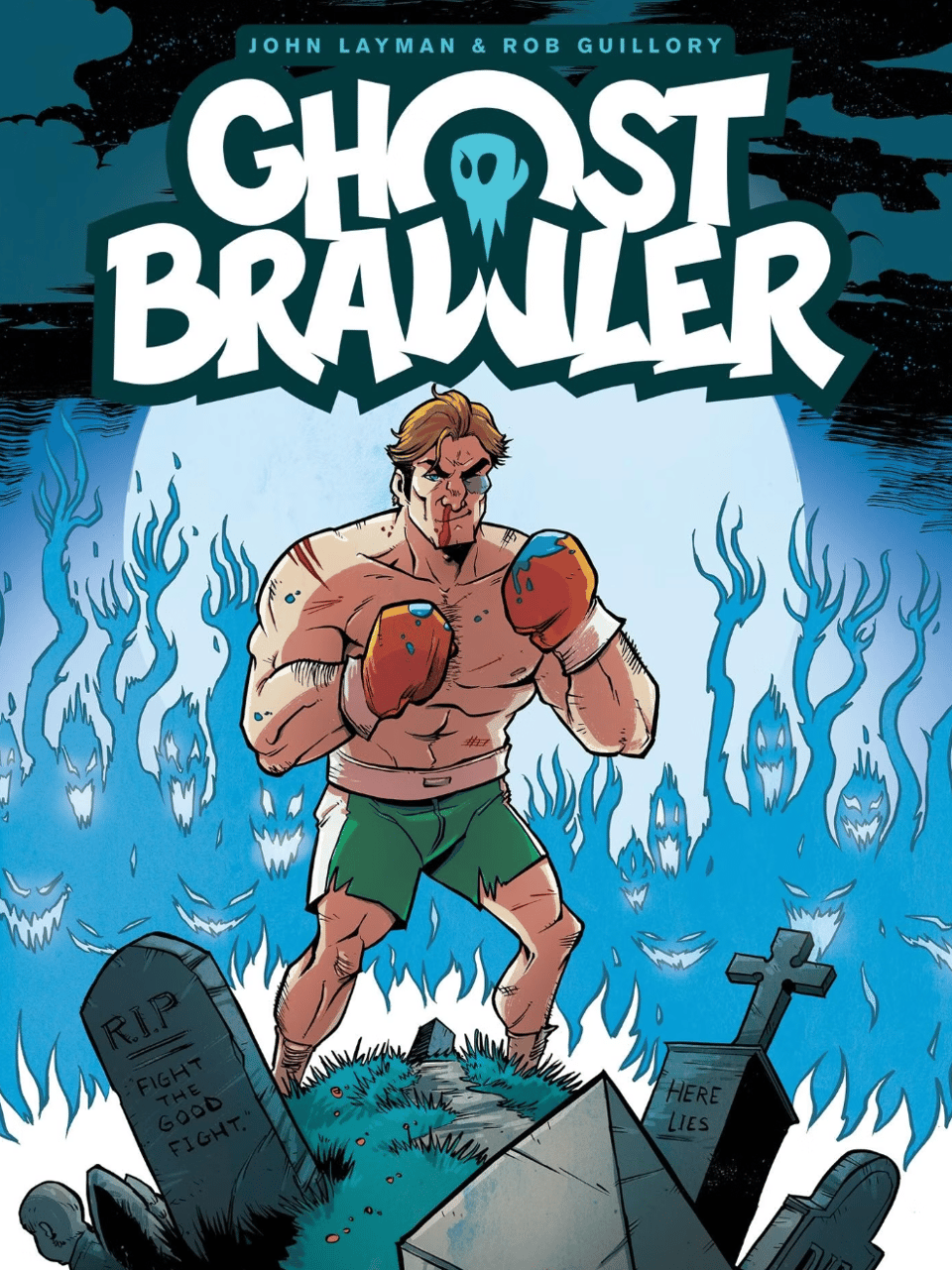 the cover to Ghost Brawler by John Layman and Rob Guillory