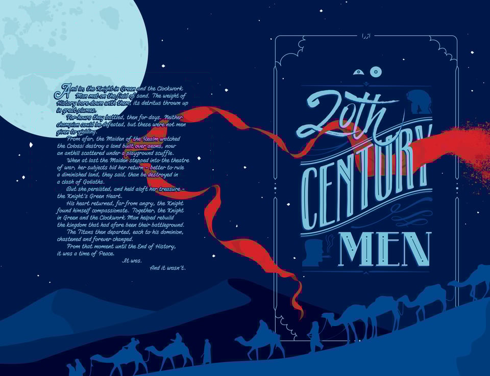 Variant cover for 20th Century Men #6