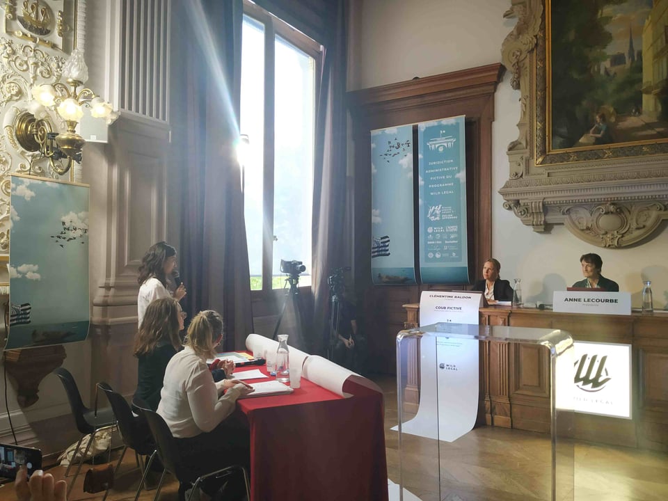 Procès simulé sur les Éoliennes organisé par Wild Legal 17 juin 2023 Paris