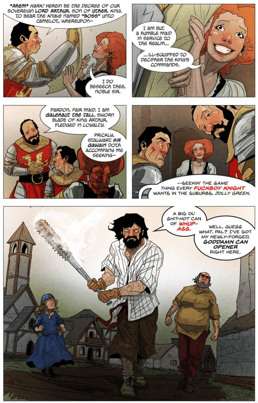 panels from Medieval #2