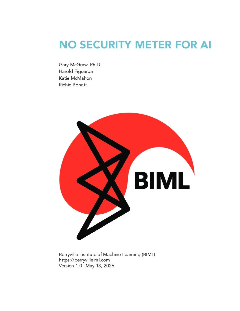 No Security Meter for AI