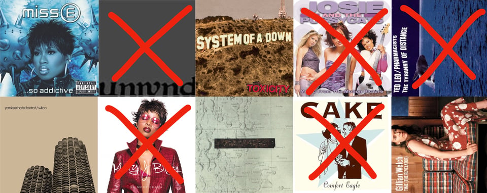 #553 Best Album of 2001: Week #20 Wrap-Up