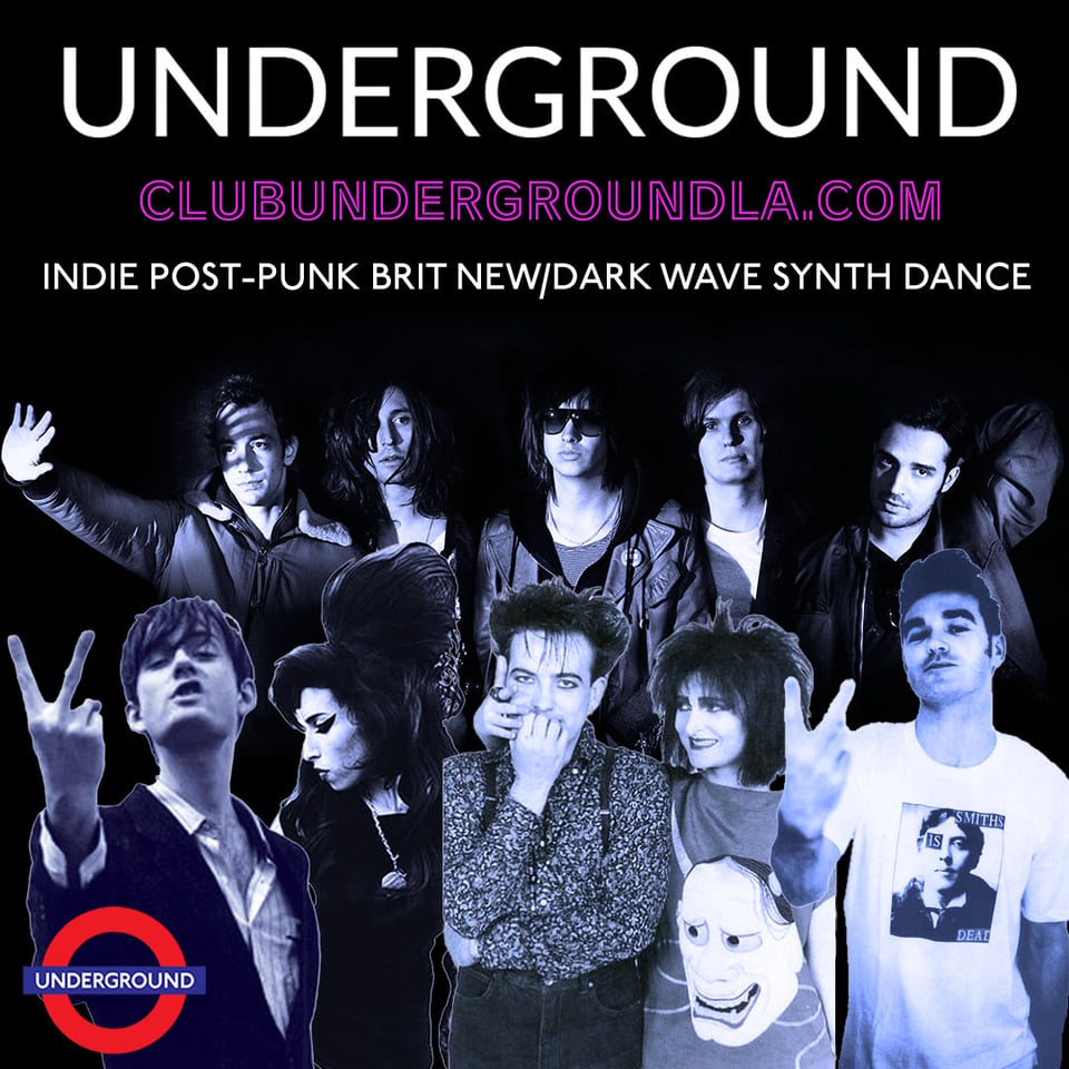 Flyer for Underground at Grand Star Jazz Club