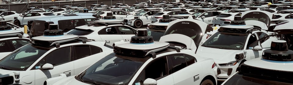Fleet Street: Waymo's lot where the cars park themselves