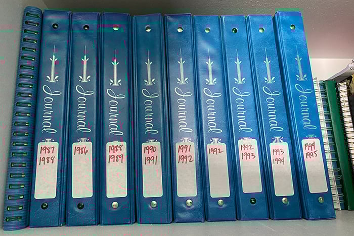 Now go, write it before them