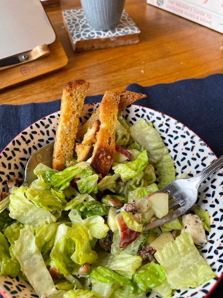 A waldorf style salad