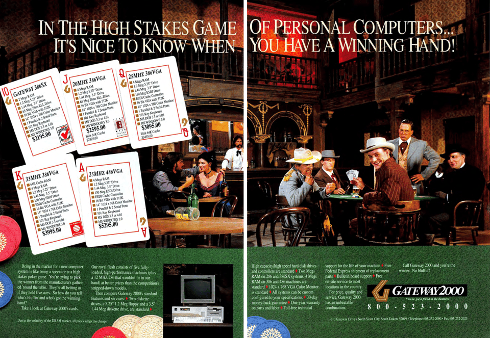 Gateway 2000’s infuriating descent from awesome to bad ads in the 90s (Part I)