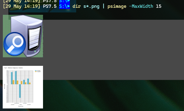 Show multiple images