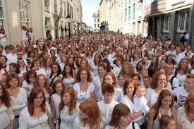 Redheads at the Tilburg, Netherlands Festival 