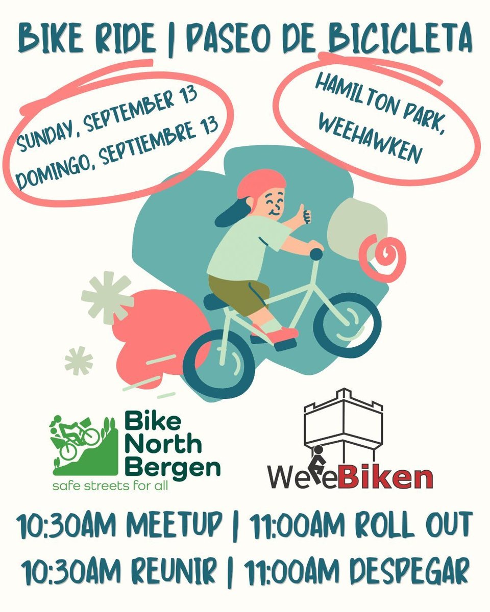 september bike ride graphic