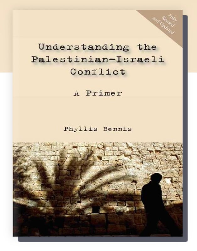 the cover of understanding the palestinian-israeli conflict