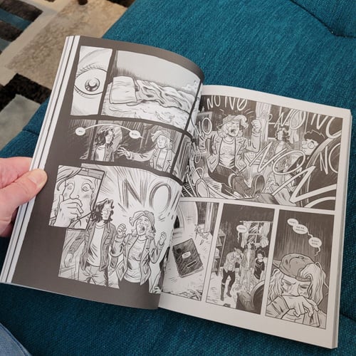More interior pages of the book