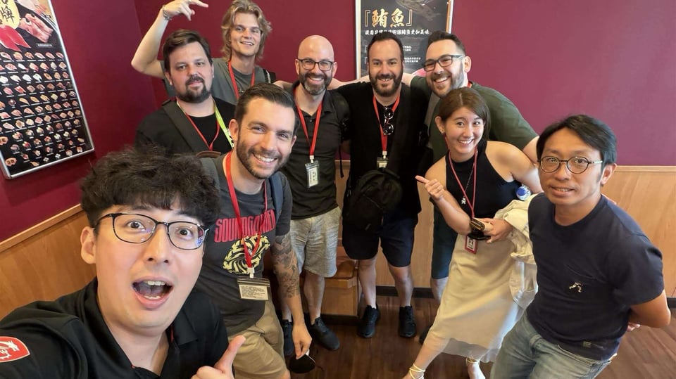 Russ, MSI, and some dudes