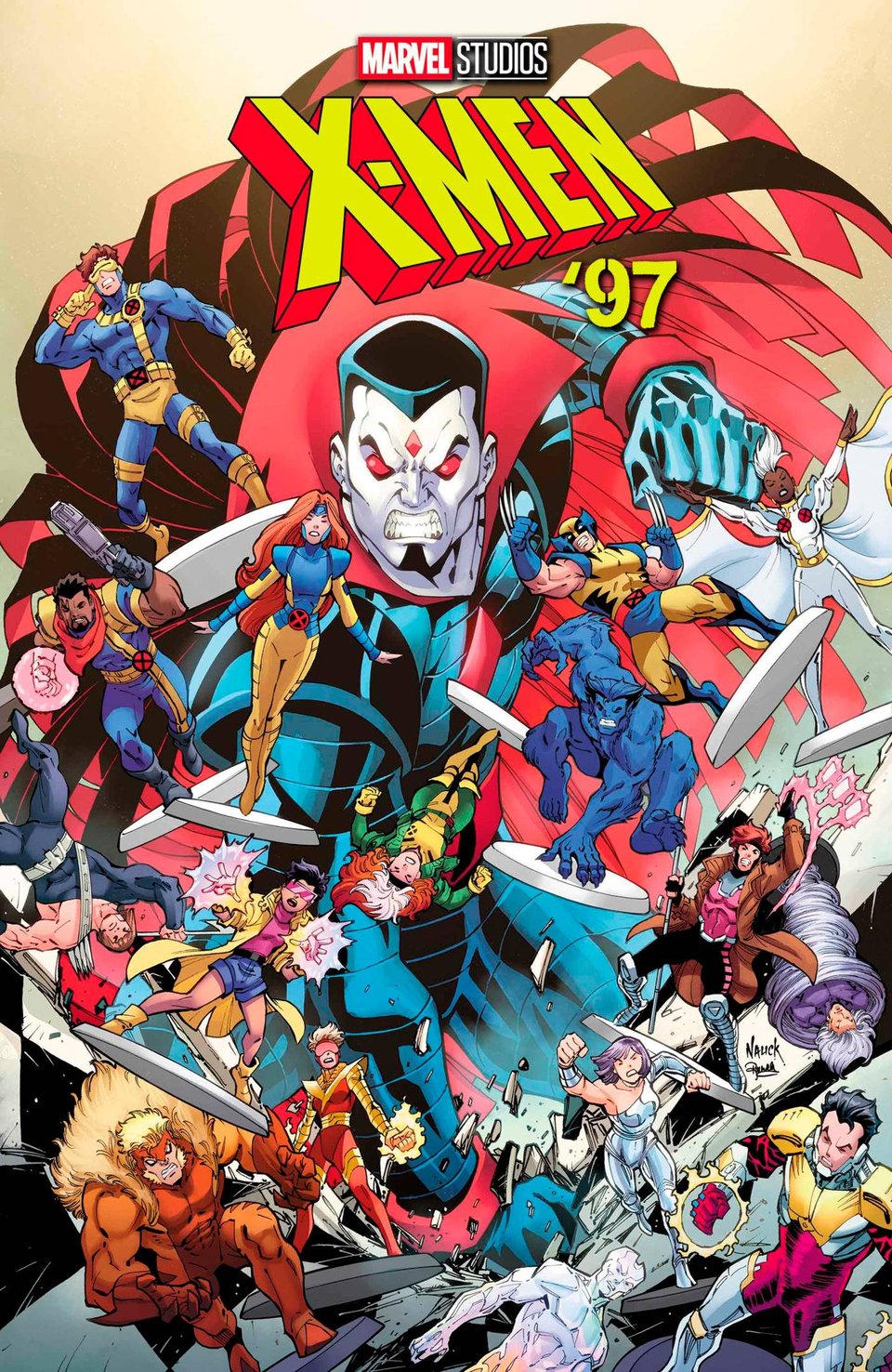 X-Men ‘97 #4 Cover Art by Todd Nuack