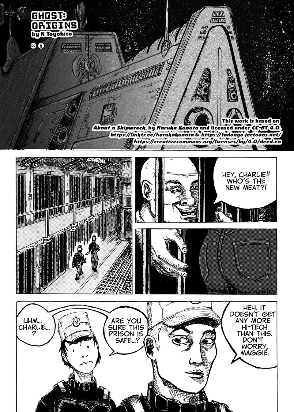 Issue #11. "Ghost: Origins", by N Toyohito