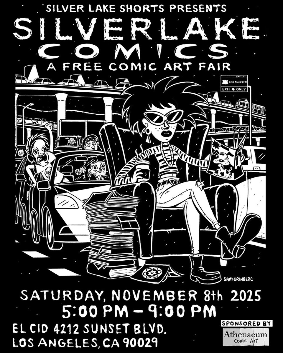 Silver lake comics fair nov 8th 2025