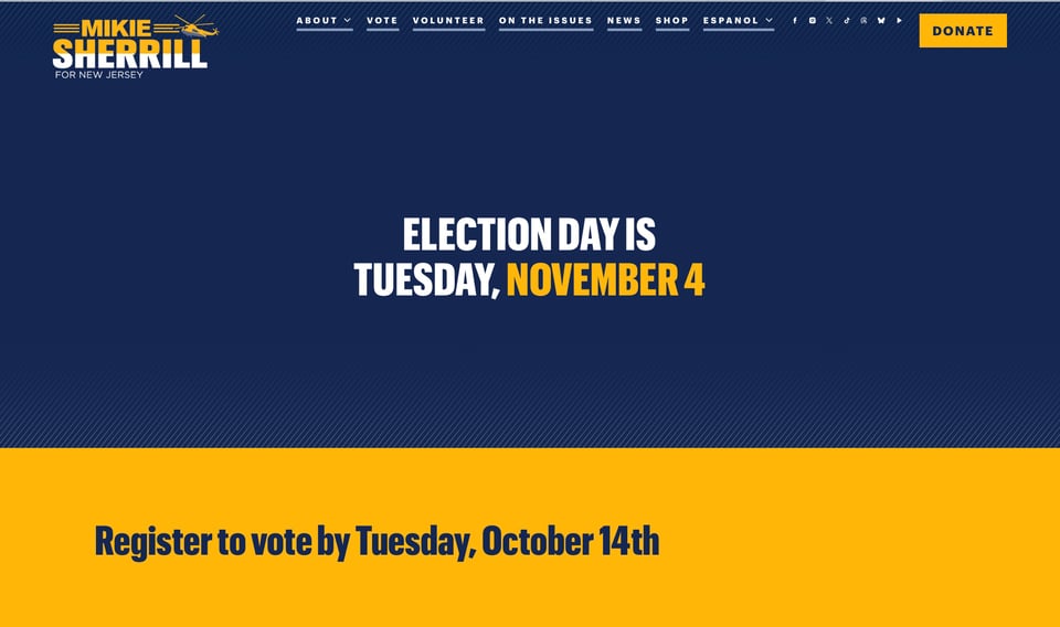 Miki Sherrill will be a great governor.