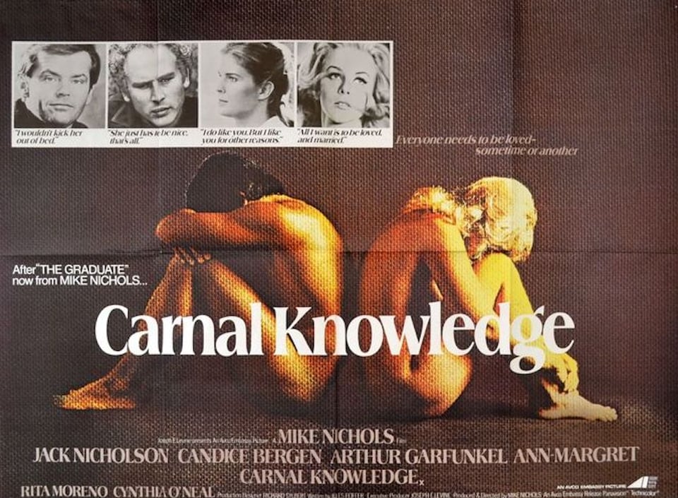 Poster for "Carnal Knowledge."
