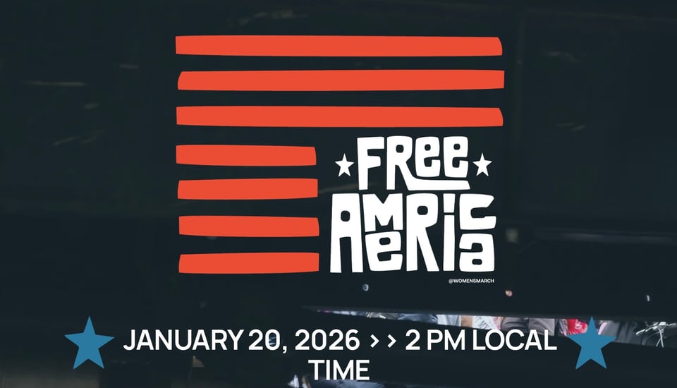 Tuesday, January 20,2026. Annette’s Roundup for Democracy.