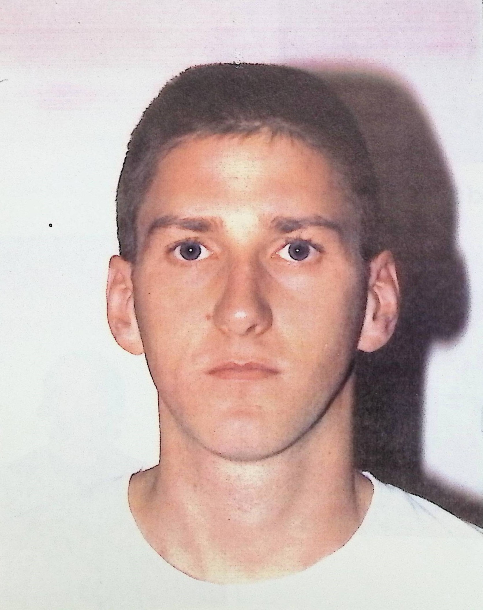 FBI mugshot of Timothy McVeigh