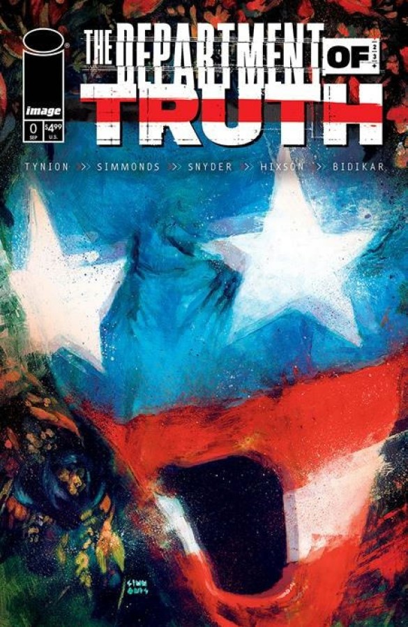 The Department of Truth #0 Cover Art by Martin Simmonds