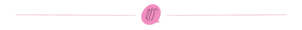 Divider with Jessi's logo.