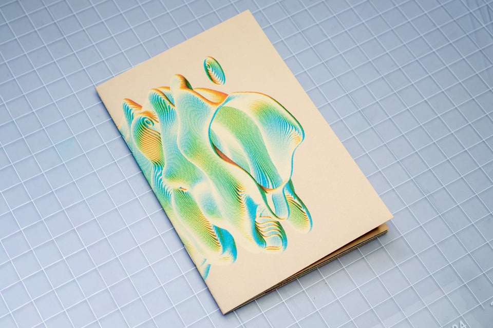 Photo of the Vessels printed zine