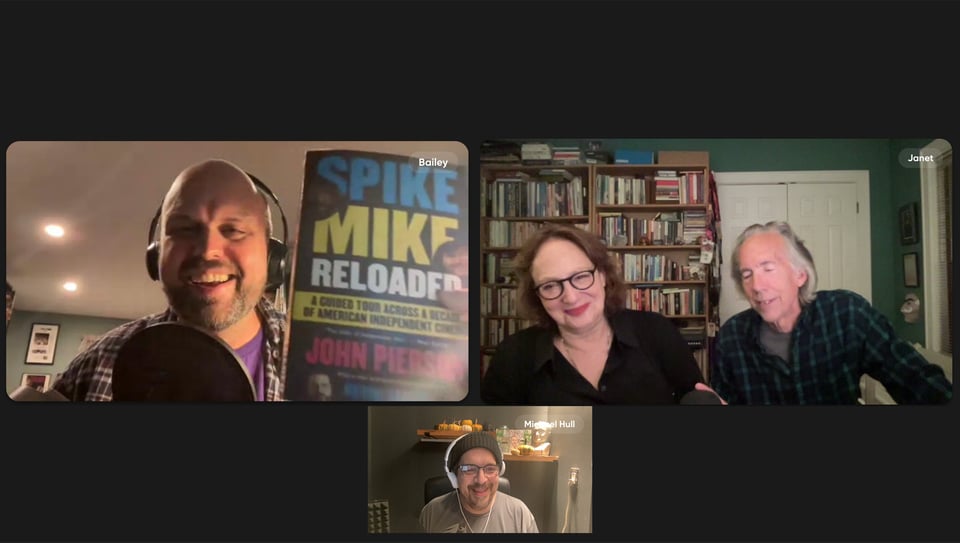 Hosts Jason Bailey and Mike Hull with guests John and Janet Pierson.